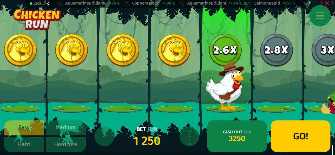 Chicken Run Demo Spiel